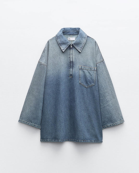 The Elara Oversized Denim